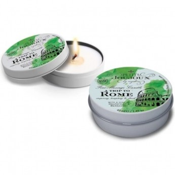 Массажная свеча PETITS JOUJOUX A TRIP TO ROME грейпфтрут и бергамот (33 гр.) Массажная свеча PETITS JOUJOUX A TRIP TO ROME грейпфтрут и бергамот (33 гр.)