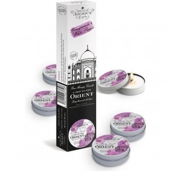 Набор из 5 массажных свечей MYSTIM PETITS JOUJOUX ORIENT REFILL (33 гр.) Набор из 5 массажных свечей MYSTIM PETITS JOUJOUX ORIENT REFILL (33 гр.)